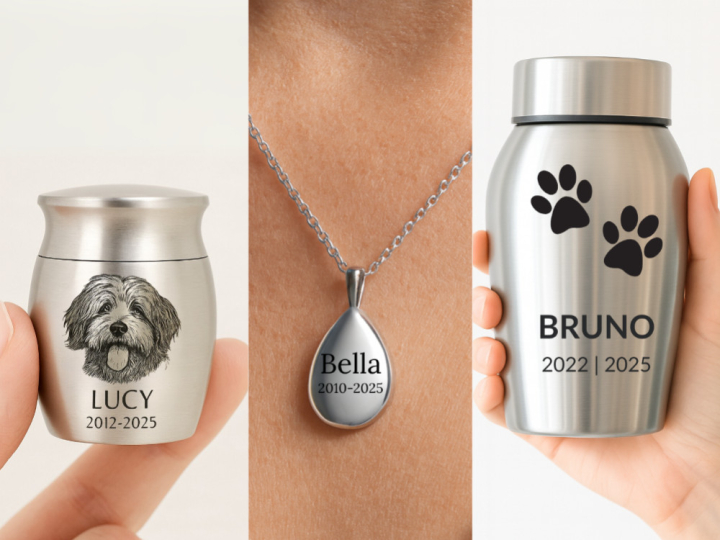Where to Put Your Dog's Ashes: From Personalised Pet Urns, Keepsakes to Memorial