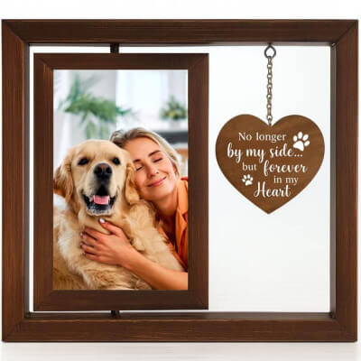 Personalised Wooden 360° Rotating Pet Memorial...