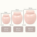 Personalised Ceramic Pet Urn – Dog Cremation Urn for Ashes with Name, Dates & Eternal Love Design